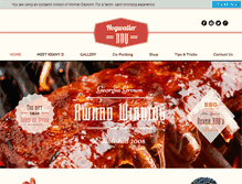 Tablet Screenshot of hogwallerbbq.com